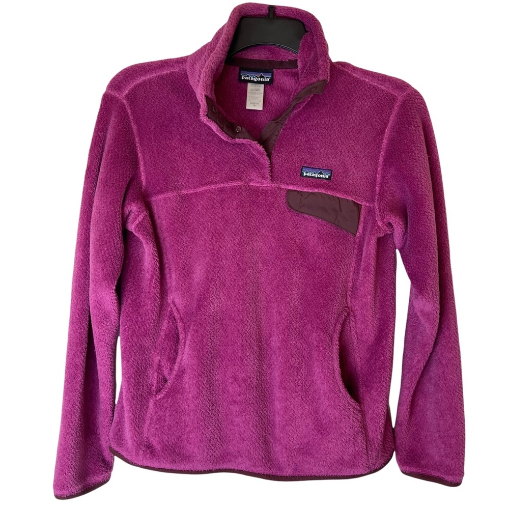 Patagonia Pink Re-Tool Snap-T Pullover Pink M